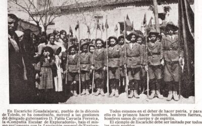 Fiestas patronales y compañía de exploradores. 1924
